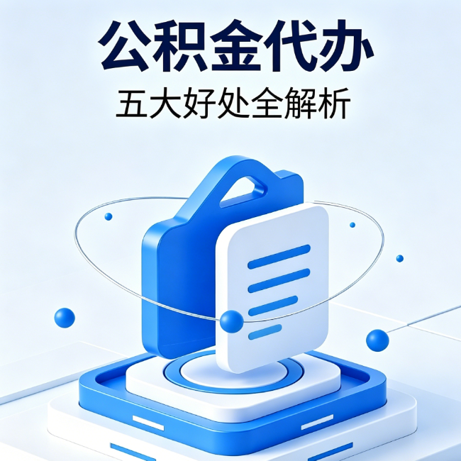 那曲公积金代办到底值不值？这5大好处让你少走弯路